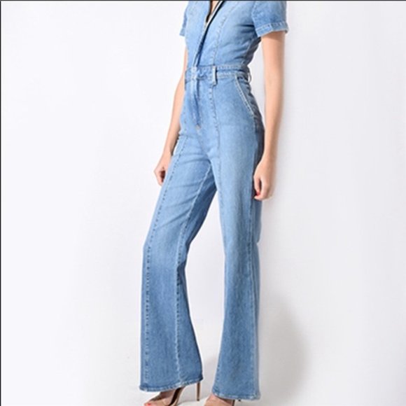 Alice Olivia Jumpsuit Denim USA 28 - Picture 6 of 13